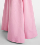 Rebecca Vallance Amaro pleated taffeta corset gown