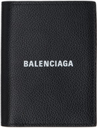 Balenciaga Black Vertical Bifolded Wallet