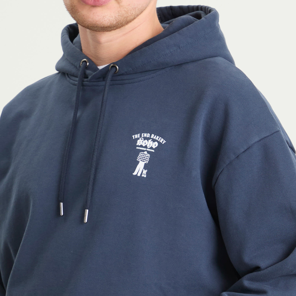 Percival Men's Patisserie Hoodie - Presented by END. in Navy