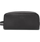 Polo Ralph Lauren - Pebble-Grain Leather Wash Bag - Black