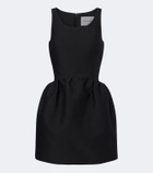 Balenciaga Wool and silk-blend minidress