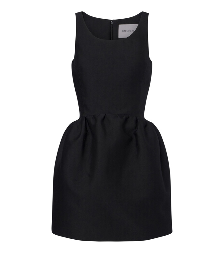 Photo: Balenciaga Wool and silk-blend minidress