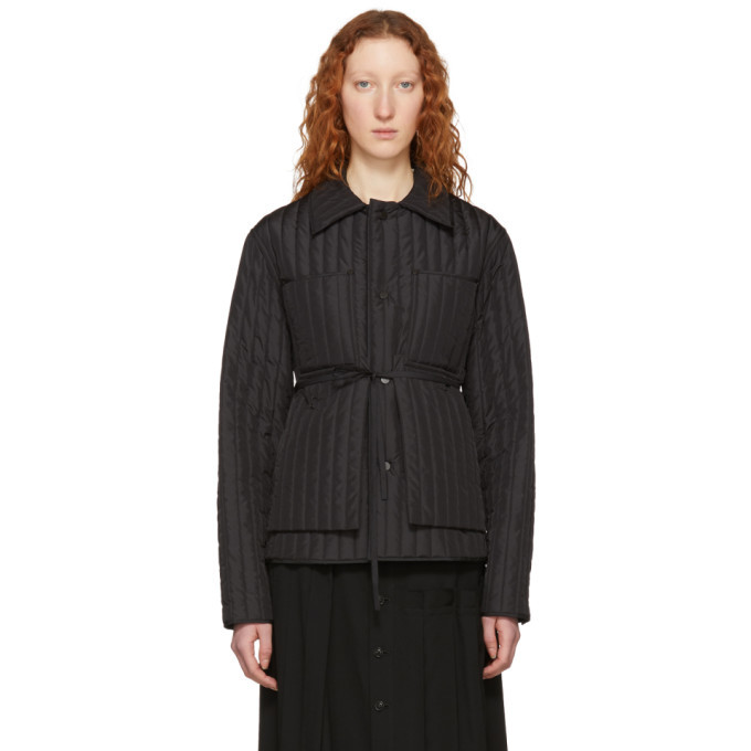 Photo: Craig Green Black Quilted Workwear Jacket