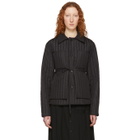 Craig Green Black Quilted Workwear Jacket