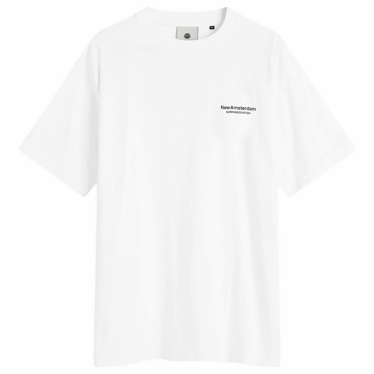 New Amsterdam Surf Association Men's Photo Print T-Shirt in White