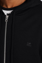 Courrèges Knitwear In Black Wool
