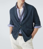 Brioni Cashmere and wool cardigan