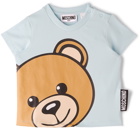 Moschino Baby Blue Teddy Bear T-Shirt