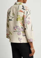 Stine Goya Floral-jacquard Woven Blazer Multicoloured 1
