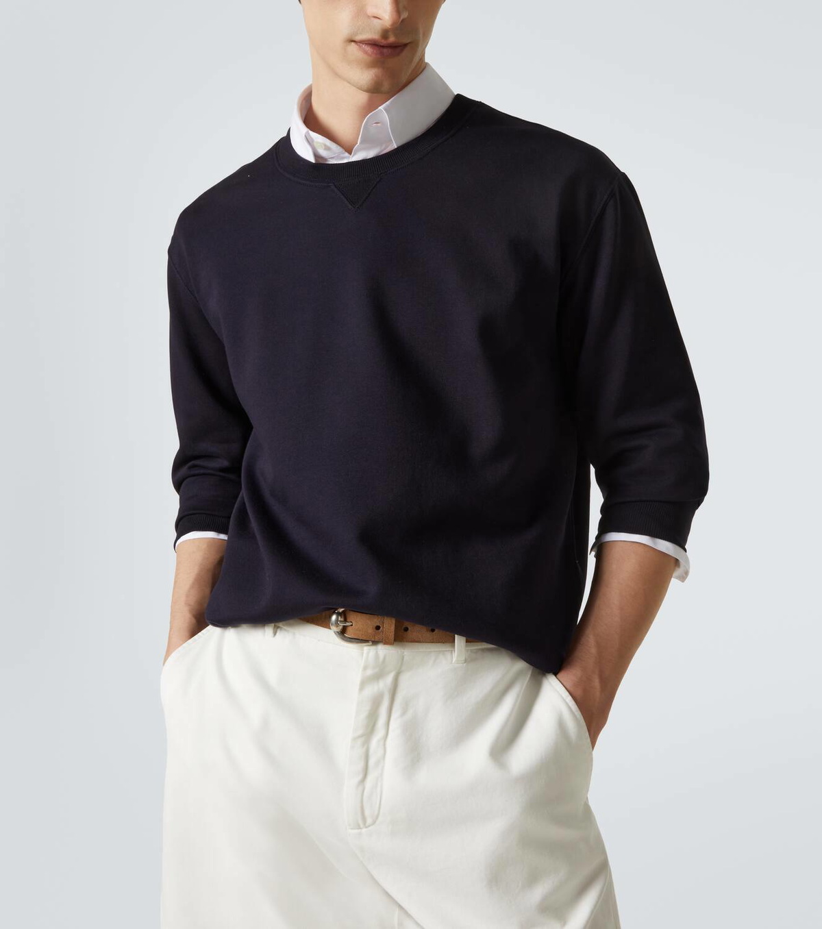 Brunello Cucinelli Cotton-blend sweatshirt