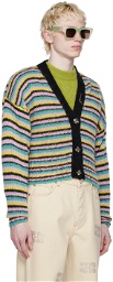 GANNI Multicolor Striped Cardigan