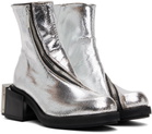 GmbH Silver Ergonomic Riding Boots