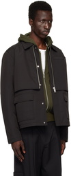 Han Kjobenhavn Black Washed LayeredJacket