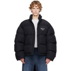 Balenciaga Black Puffer Down Jacket