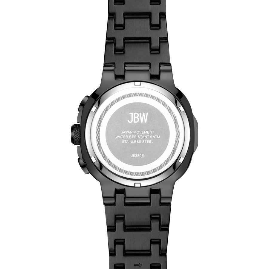 JBW Heist GMT Quartz Black Dial Unisex Watch J6380E