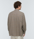 Our Legacy - Borrowed BD checked cotton-blend shirt