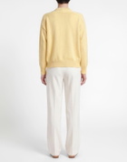 Roberto Collina Womens Sweater in Yellow