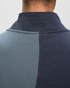 Bstn Brand Two Tone Halfzip Blue - Mens - Half Zips