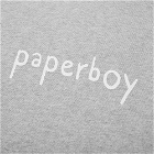 Paperboy Men's Popover Hoody in Grey Marl