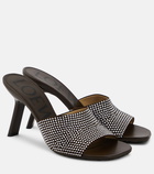 Loewe Crystal-embellished sandal