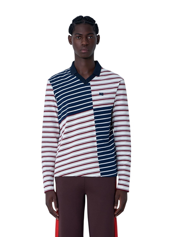 Photo: Wales Bonner Logo Motif Polo Shirt