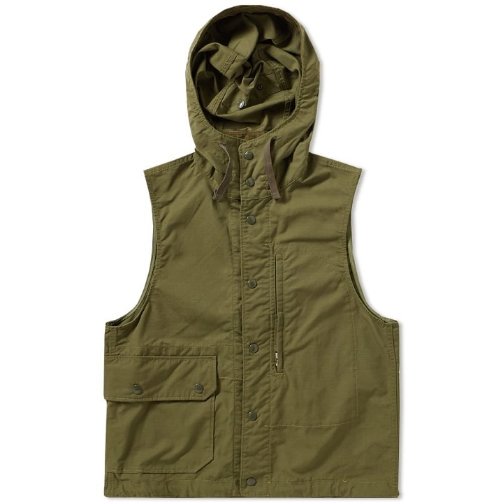 Photo: Engineered Garments Field Vest Green