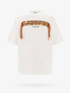 Lanvin Paris   T Shirt White   Mens