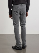 FRAME - L'Homme Slim-Fit Stretch Lyocell-Blend Trousers - Gray