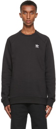 adidas Originals Black Adicolor Essentials Trefoil Sweatshirt