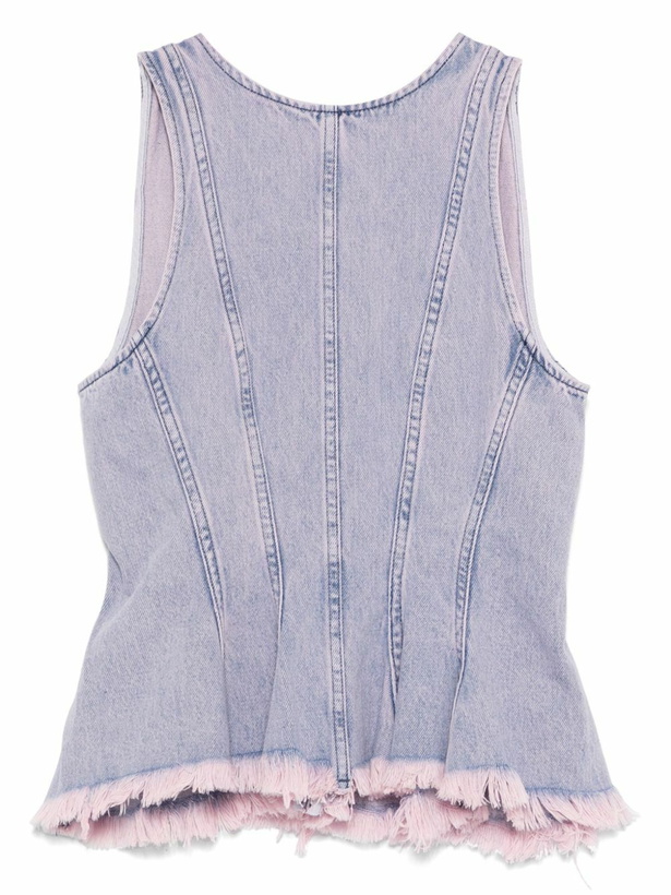 Photo: Marques'Almeida Denim Tank Top