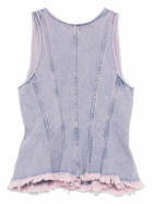 Marques'Almeida Denim Tank Top