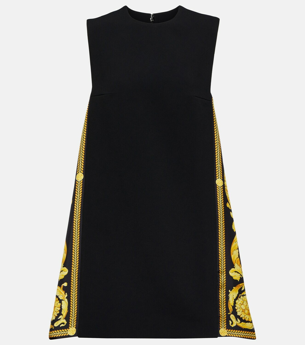 【送料&関税込】Versace Crepe Dress VERSACE Crepe halterneck midi dress | NET-A-PORTER
