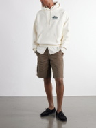 Aimé Leon Dore - Unisphere Logo-Print Cotton-Jersey Hoodie - Neutrals