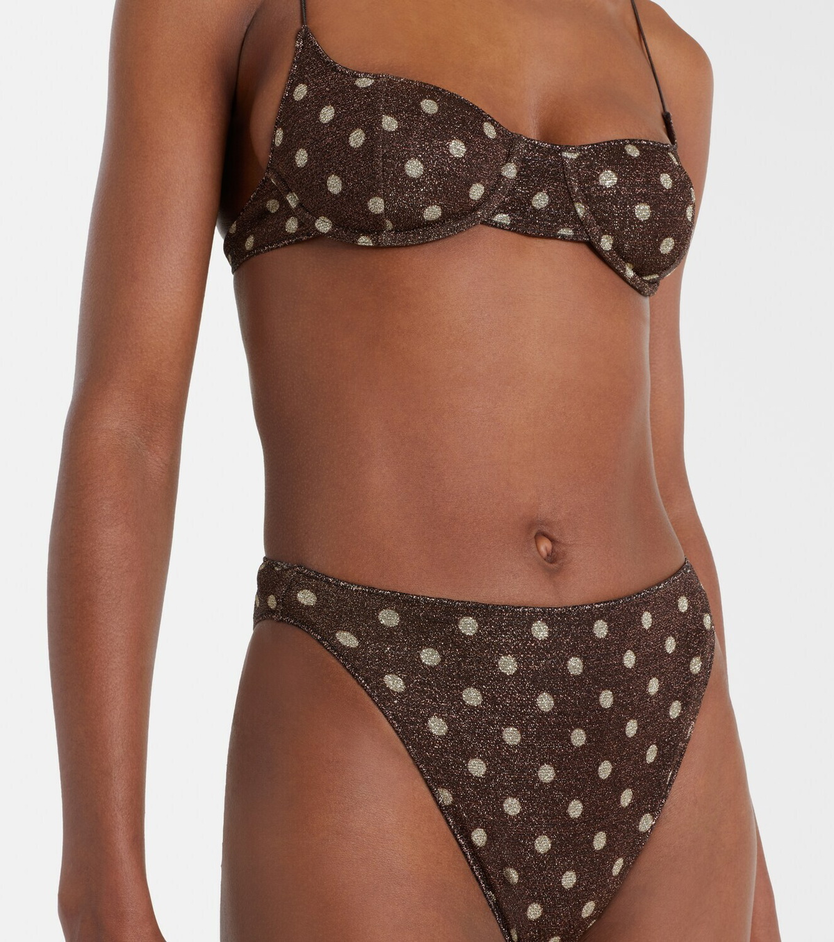 Oséree Lumière polka-dot bikini