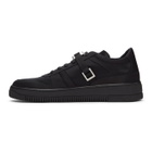 1017 ALYX 9SM Black Satin Buckle Sneakers