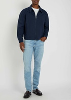 Frame Seersucker Jacket Navy