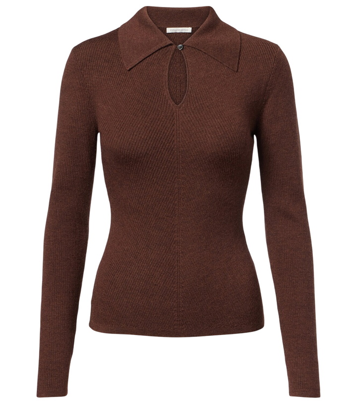 Photo: Emilia Wickstead Ambrose wool sweater