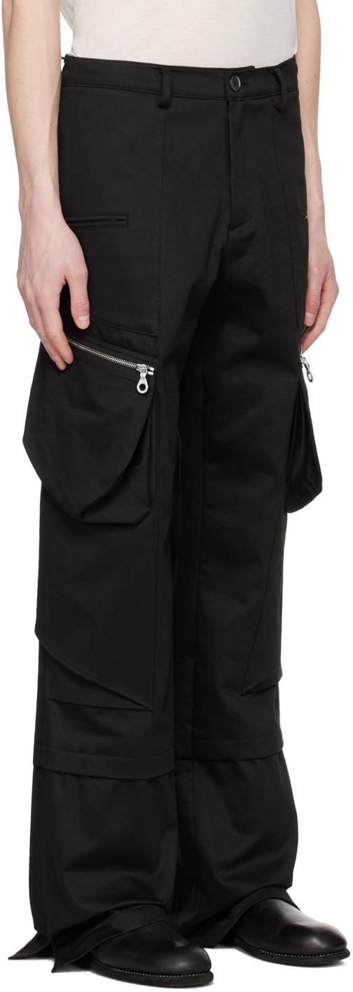 Mens Multi Pocket Combat Action Trousers 30-48 Zip Pockets Side Cargo Work  Pants | eBay