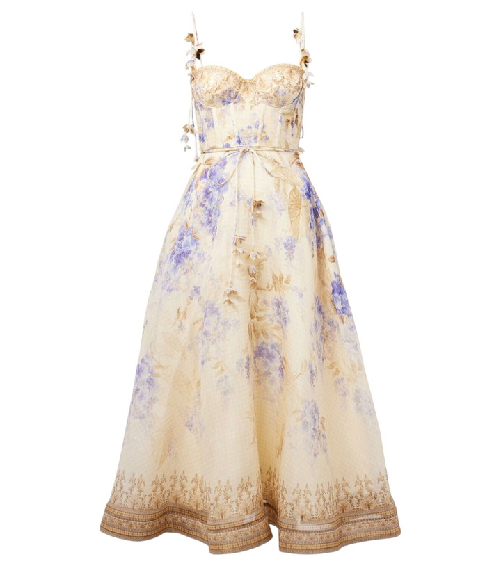 Zimmermann Batwing Silk Midi Dress (For Hire)