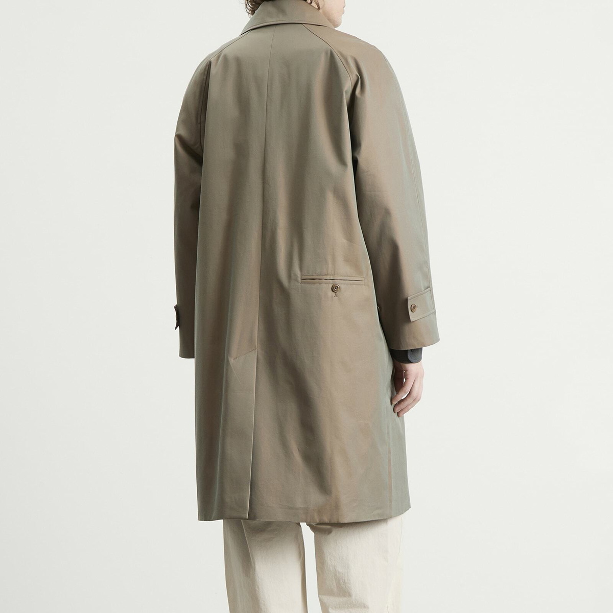 Sage Nation Men's Westminster Overcoat in Tropical Taupe