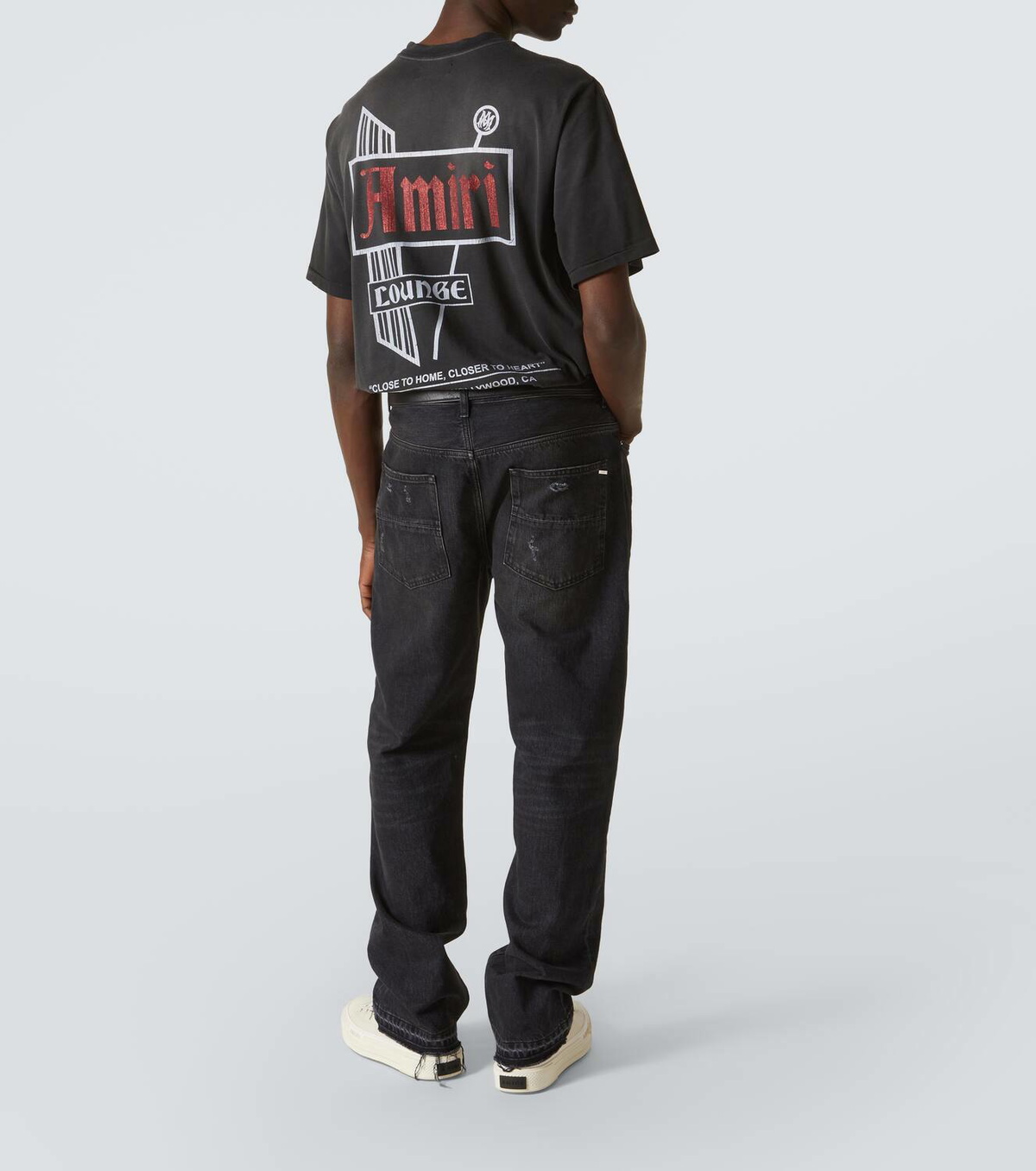 Amiri Logo cotton jersey T-shirt