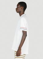 Thom Browne - Textured T-Shirt in White