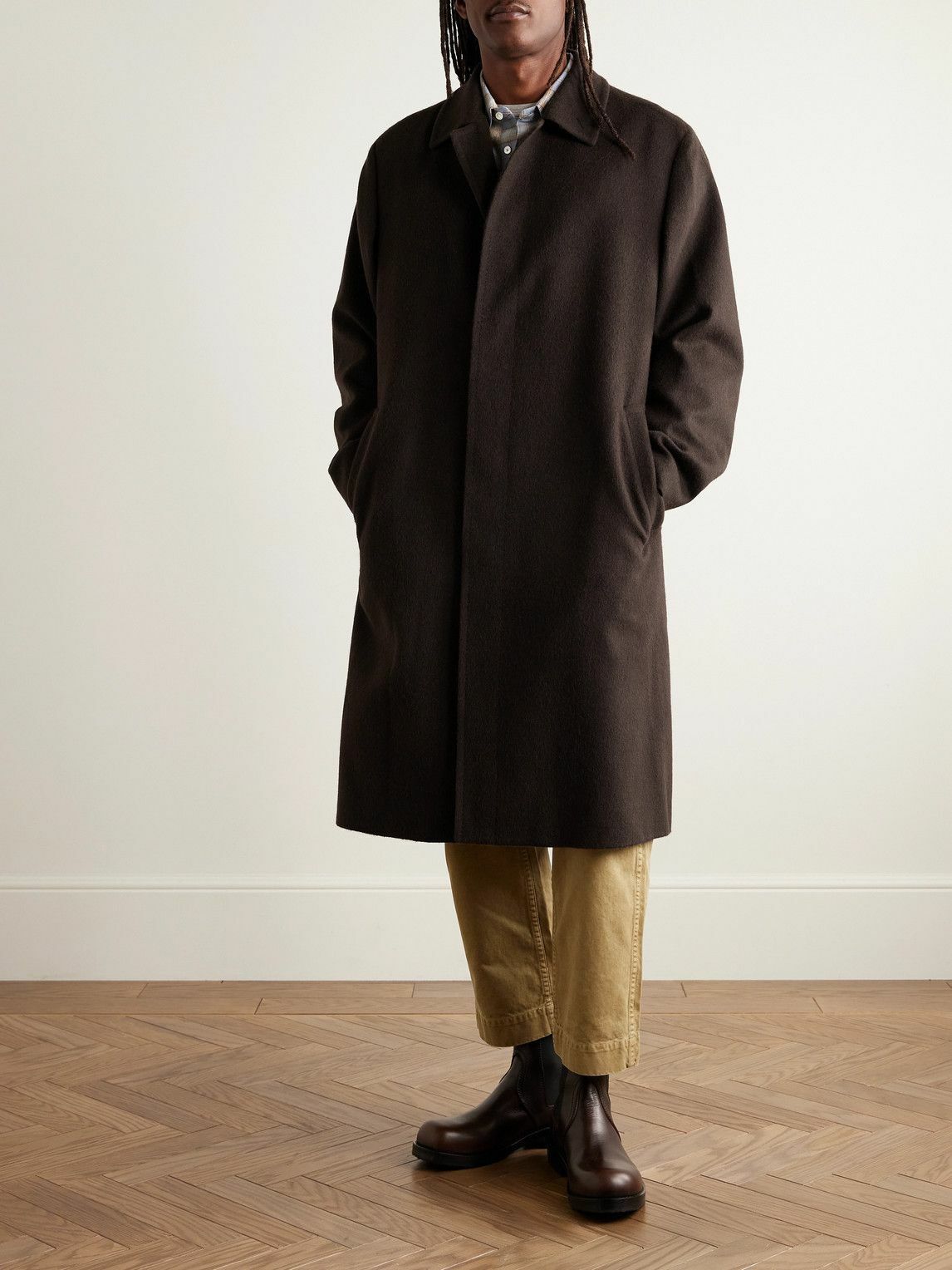 Auralee - Camel Hair Coat - Brown
