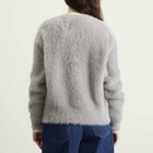 Adidas Women's X CLOT Crafted Cardigan in Solid Grey