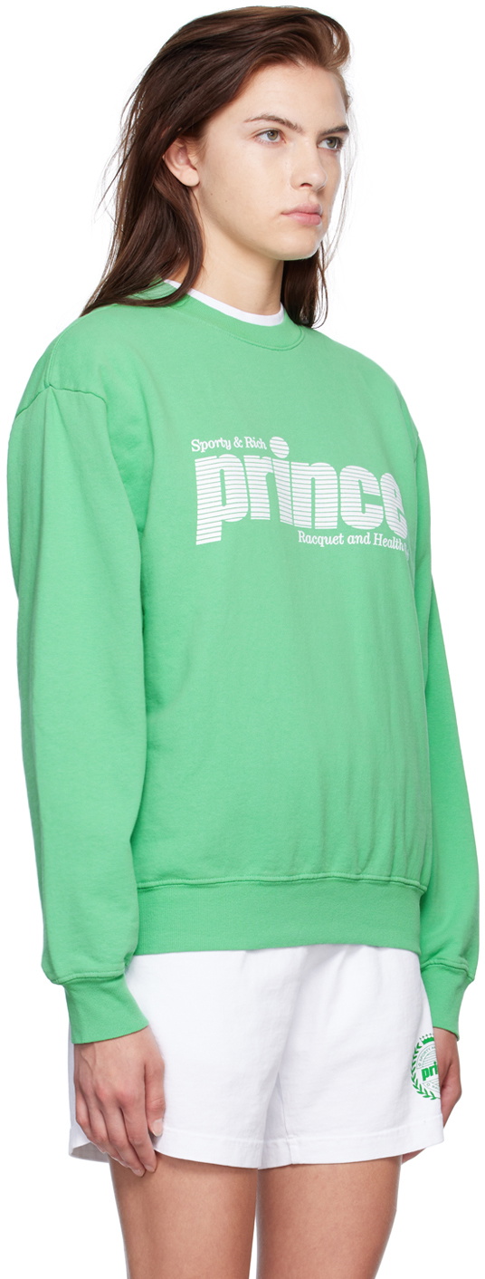 Sporty & Rich Green Prince Edition Sweatshirt