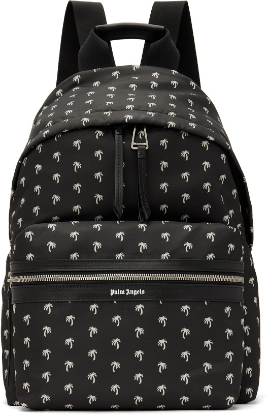 Photo: Palm Angels Black Mini Palms Backpack