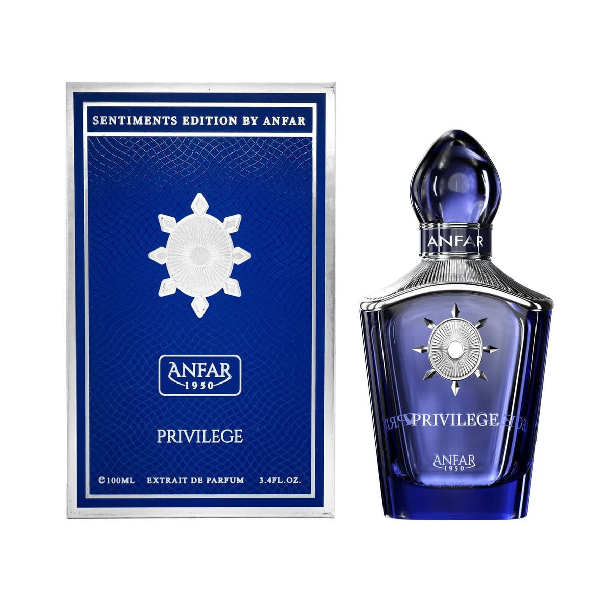 Anfar Mens Privilege Extrait de Parfum Spray 3.4 oz Fragrances 6294022300246