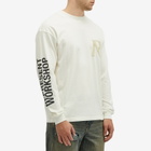 Represent Men's Masking Tape Initial Ls T-Shirt in Flat White