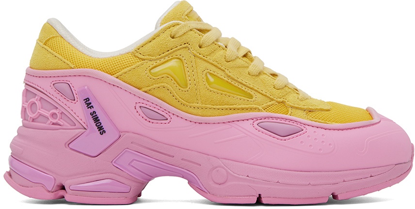 Photo: Raf Simons Yellow & Pink Pharaxus Sneakers