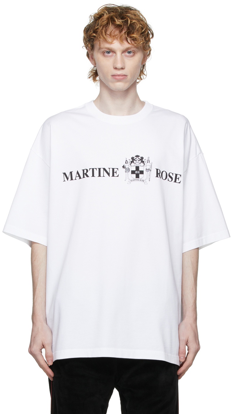 Martine Rose 'Quiet Riot' Logo T-Shirt Martine Rose